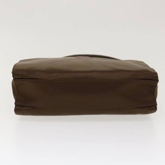 SAINT LAURENT Shoulder Bag Nylon Brown Auth 39940 - Picture 9 of 16